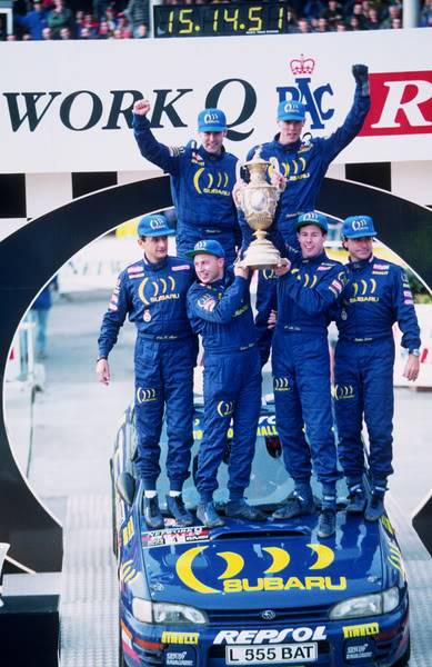 Тройная победа Subaru в 1995 году